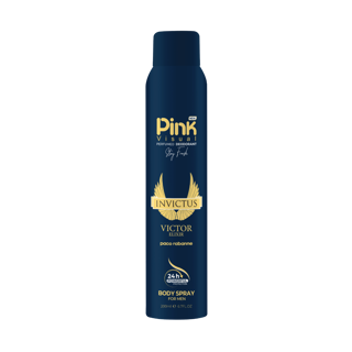اسپری خوشبوکننده بدن مردانه Invictus Victory Elixir پینک ویژوآل حجم 200 میلی لیتر